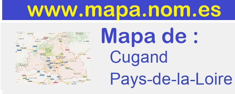 mapa de  Cugand