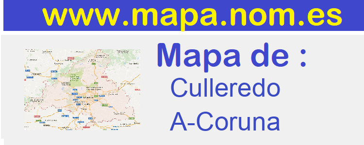 mapa de  Culleredo