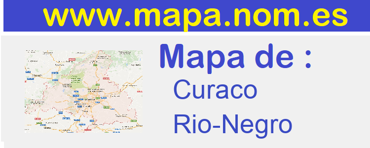 mapa de  Curaco