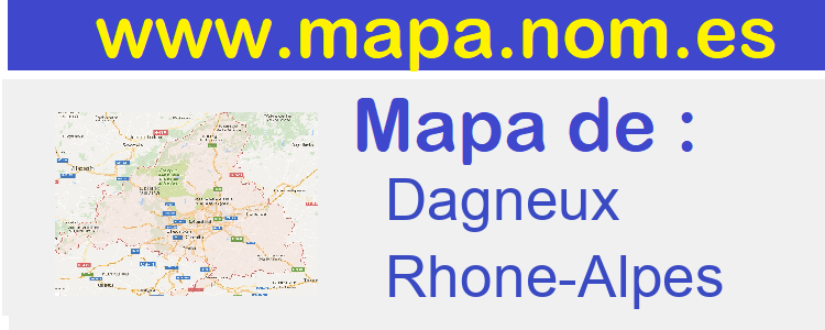 mapa de  Dagneux
