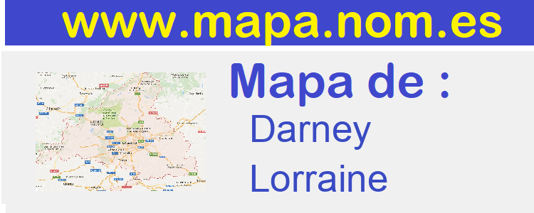 mapa de  Darney