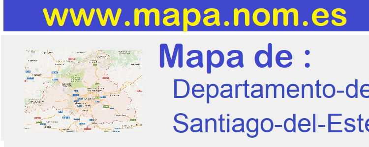 mapa de  Departamento-de-Salavina