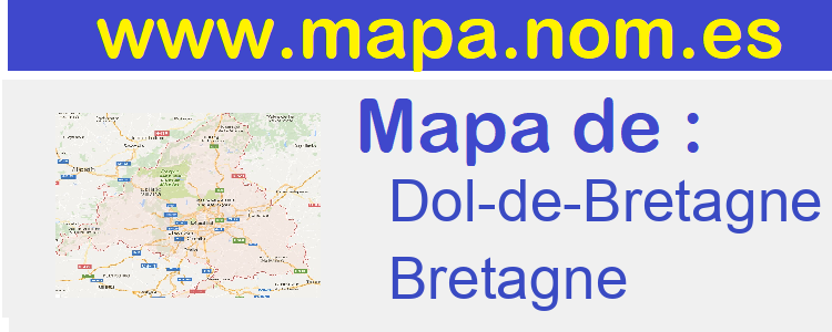 mapa de  Dol-de-Bretagne