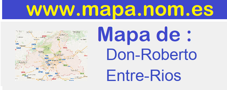 mapa de  Don-Roberto