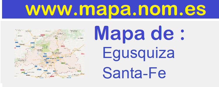 mapa de  Egusquiza