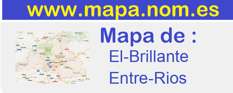mapa de  El-Brillante