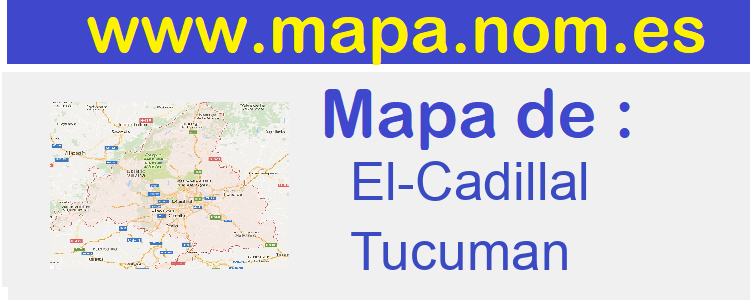 mapa de  El-Cadillal