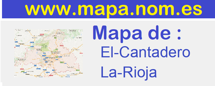 mapa de  El-Cantadero