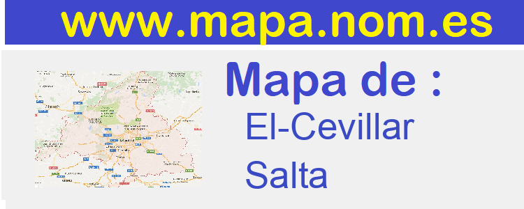 mapa de  El-Cevillar