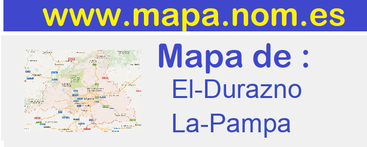 mapa de  El-Durazno