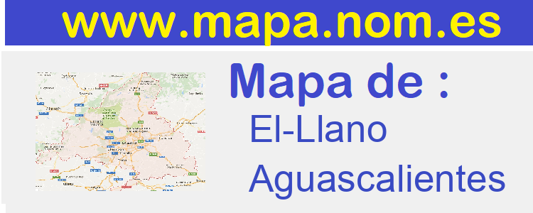 mapa de  El-Llano