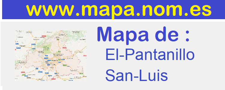 mapa de  El-Pantanillo