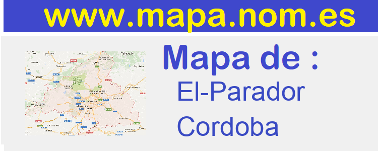 mapa de  El-Parador