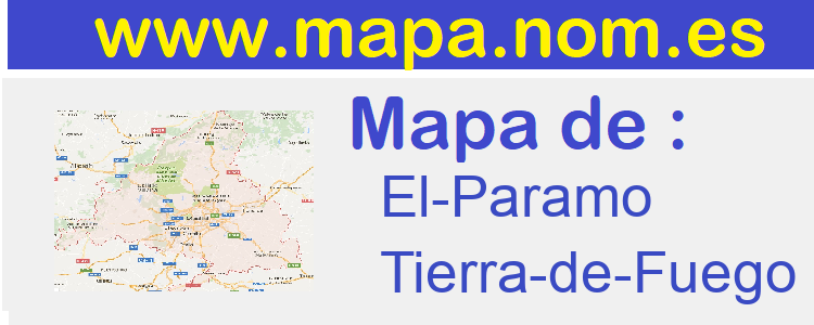 mapa de  El-Paramo