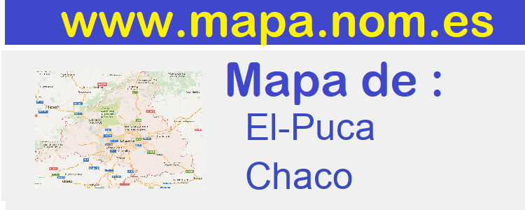 mapa de  El-Puca