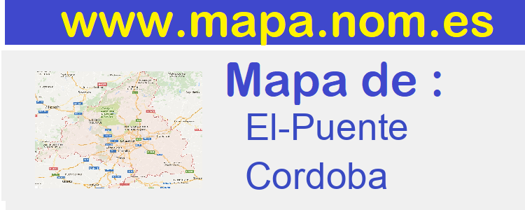 mapa de  El-Puente
