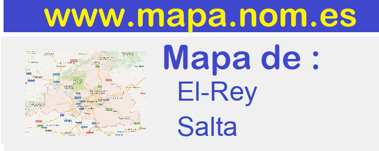 mapa de  El-Rey