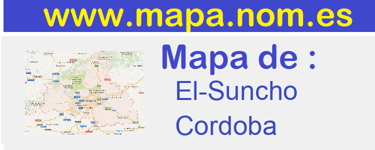 mapa de  El-Suncho