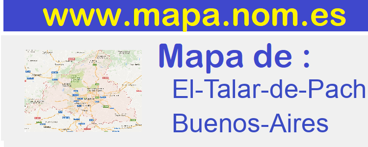 mapa de  El-Talar-de-Pacheco