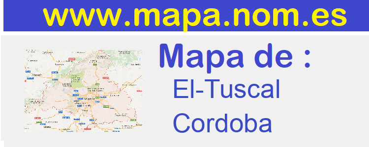 mapa de  El-Tuscal
