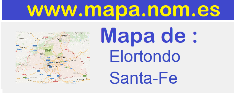 mapa de  Elortondo
