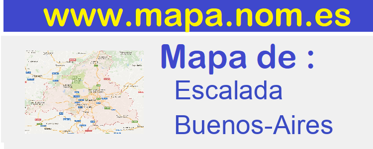 mapa de  Escalada