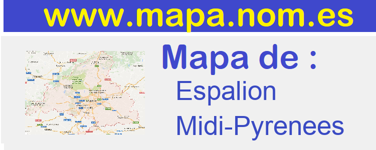 mapa de  Espalion