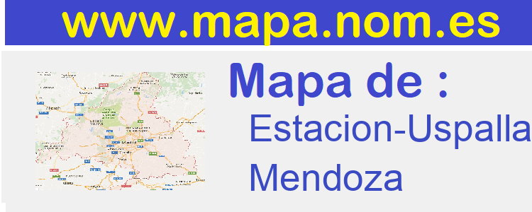 mapa de  Estacion-Uspallata