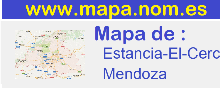 mapa de  Estancia-El-Cercado
