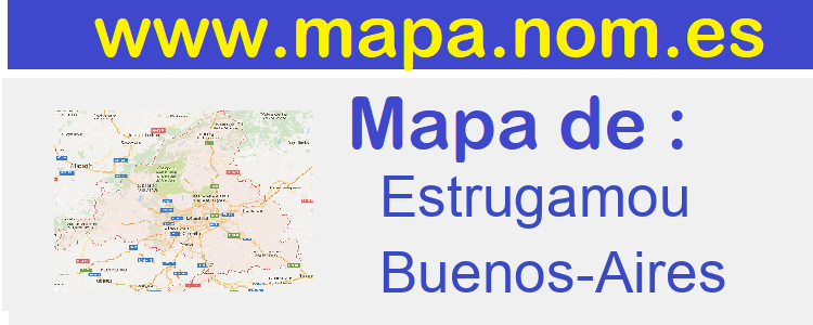 mapa de  Estrugamou