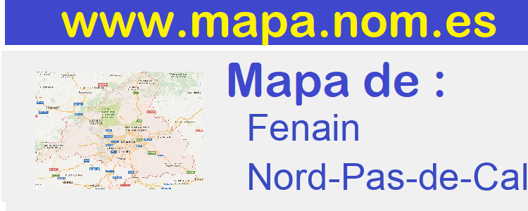 mapa de  Fenain