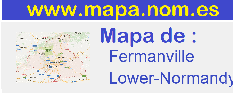 mapa de  Fermanville