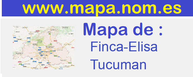 mapa de  Finca-Elisa