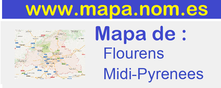 mapa de  Flourens