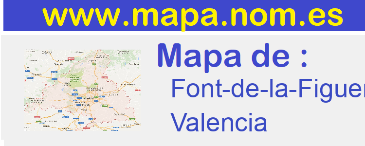 mapa de  Font-de-la-Figuera-la