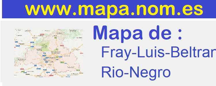 mapa de  Fray-Luis-Beltran