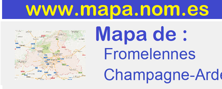 mapa de  Fromelennes
