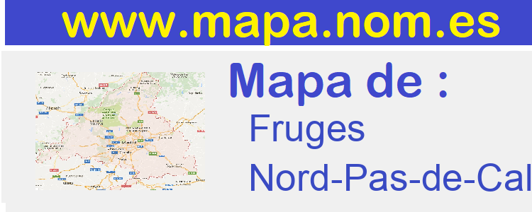 mapa de  Fruges