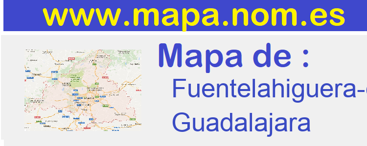 mapa de  Fuentelahiguera-de-Albatages