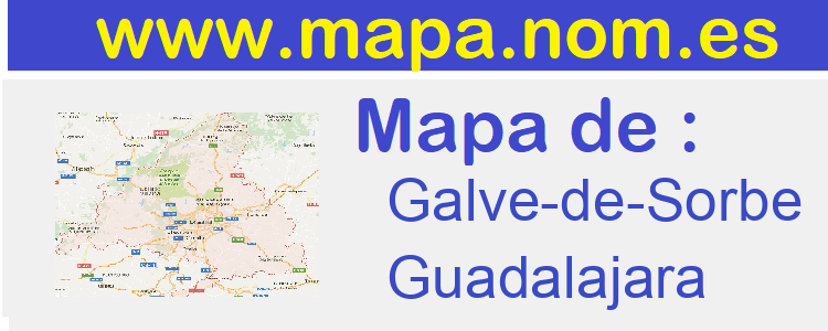 mapa de  Galve-de-Sorbe