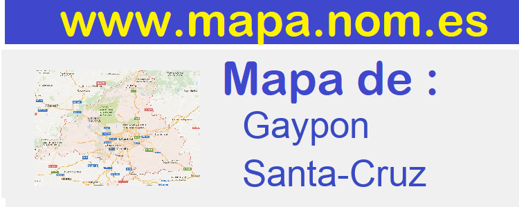 mapa de  Gaypon