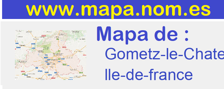 mapa de  Gometz-le-Chatel
