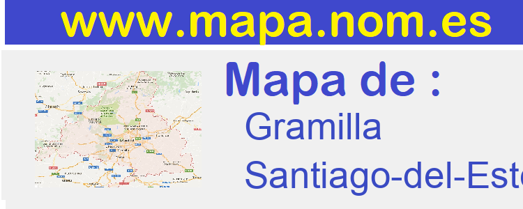 mapa de  Gramilla