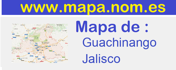 mapa de  Guachinango