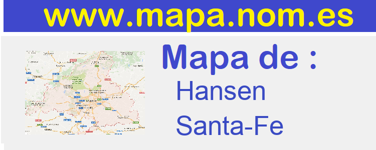 mapa de  Hansen