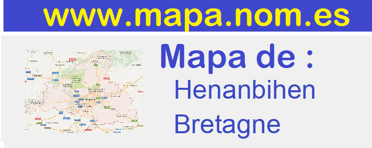 mapa de  Henanbihen