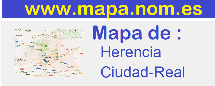 mapa de  Herencia
