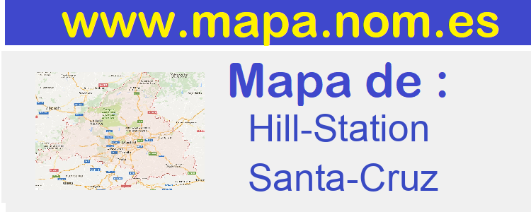 mapa de  Hill-Station