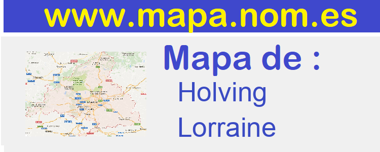 mapa de  Holving