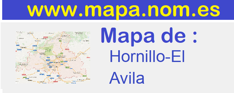 mapa de  Hornillo-El